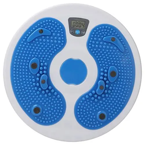 Produktbild: Ejoyous Taille Twister Platte, Elektronische Kalorienzählung Fitnessgeräte Magnet Massage Taille Twister Platte mit den Funktionen Uhr positives Zählen positives Timing Negatives Zählen Countdown
