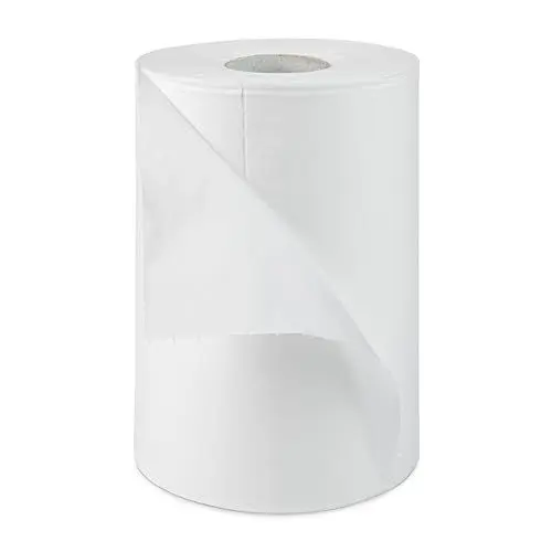 Produktbild: Eko Higiena - Einweg Handtücher Rolle Strong, Papierhandtücher Zellstoff, Papierrolle Einweghandtücher Friseur und Kosmetik, Einmal-Handtücher, Liegerolle Einwegtücher - Weiß