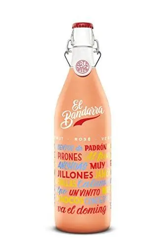 Produktbild: El Bandarra | Rosé | Der rosa Aperitif aus Barcelona | 1000 ml | Fruchtig und leicht im Geschmack | Mit Noten von roten Früchten | Sommerlich frisch im Geschmack