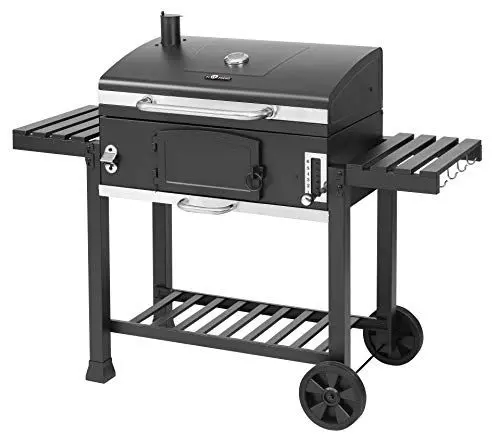 Produktbild: El Fuego Holzkohlegrill Ontario XXL, schwarz