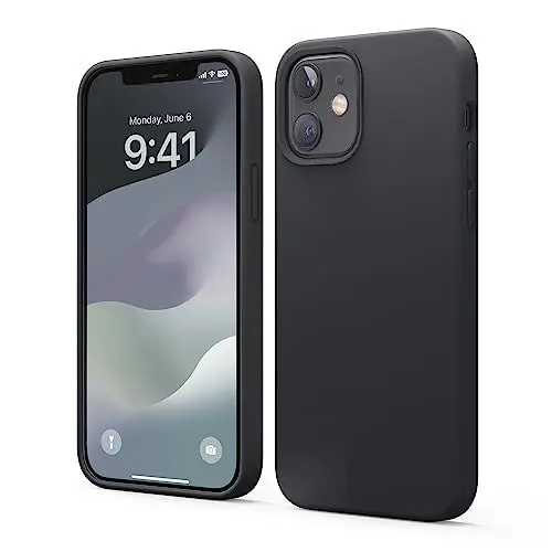 Produktbild: elago Liquid Silicone Case Kompatibel mit iPhone 12 Hülle & Kompatibel mit iPhone 12 Pro Hülle (6,1