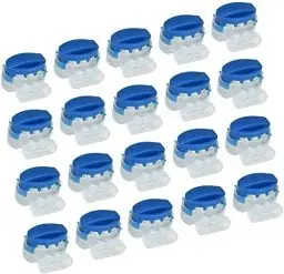 Produktbild: eLander Kabelverbinder für Mähroboter, 20 Stück Wasserdicht Verbinder Cable Connectors Anschlussklemmen Kabelklemmen 314 Kabel Verbinder für Automower Rasenmäher Mähroboter von Husqvarna & Gardena