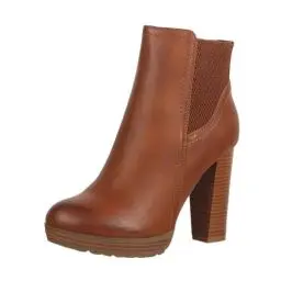 Produktbild: Elara Damen Stiefelette Ankle Boots Chunkyrayan EL500 Camel-40