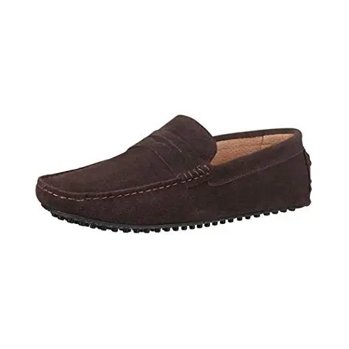 Produktbild: Elara Herren Mokassins Wildleder Segelschuhe Chunkyrayan RL1001 Cafe-40