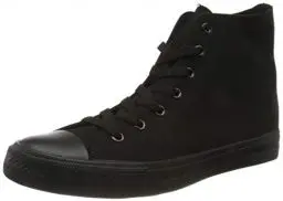 Produktbild: Elara Unisex Sneaker High Top Sportschuhe Chunkyrayan ZY9031-12-Allblack-36