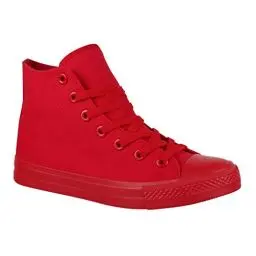 Produktbild: Elara Unisex Sneaker High Top Sportschuhe Chunkyrayan ZY9031-12-Allred-38