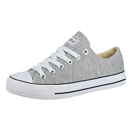 Produktbild: Elara Unisex Sneaker Low top Turnschuh Textil Chunkyrayan M CA01-CB09 LtGrey-45