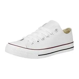 Produktbild: Elara Unisex Sneaker Low top Turnschuh Textil Chunkyrayan P 3500-3501 White-45
