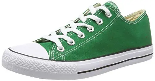 Produktbild: Elara Unisex Sneaker Textil Turnschuh Low top Chunkyrayan 089-A-CA01-Green-47