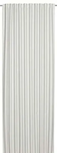 Produktbild: Elbersdrucke Gardine mit verdeckten Schlaufen Midnight 00 weiß verdunkelnd wärmeisolierend energiesparend 255 x 140 cm Verdunklungsvorhang für Wohnzimmer Schlafzimmer Flur 199586