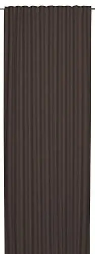 Produktbild: Elbersdrucke Midnight 06 braun Gardine mit verdeckten Schlaufen, Polyester, 255 x 140 cm