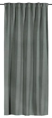 Produktbild: Elbersdrucke Perfect Groove 07 Gardine mit verdeckten Schlaufen, Polyester, grau, 255 x 135 cm