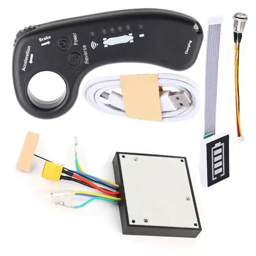 Produktbild: Electric Skateboard Controller ESC Ersatz Dual Drive High Performance Mainboard mit Fernbedienung für elektrische Longboard -Skateboard -Professionelle Installation erforderlich