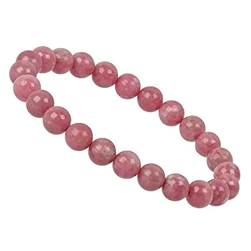 Produktbild: ELEDORO PowerBead Damen-Armband Stretch aus Edelstein Perlen 8mm Thulit