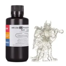Produktbild: ELEGOO ABS-Like 3.0 3D Drucker Resin, 405 nm UV-härtendes Photopolymerharz für MSLA/LCD/DLP 3D Drucker, Verbesserte Festigkeit und Zähigkeit, Hohe Präzision, Niedrige Viskosität, 500g Transluzent