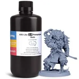 Produktbild: ELEGOO ABS-Like 3D Drucker Resin 2.0 405nm UV-härtendes Photopolymer Harz für LCD 3D Drucker Grau 1000g