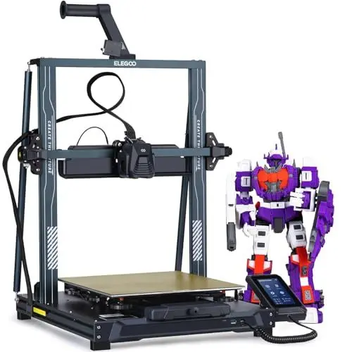 Produktbild: ELEGOO Neptune 4 Plus 3D Drucker, 500mm/s Hochgeschwindigkeits FDM 3D Printer mit Hochtemperaturdüse, Automatischer Nivellierung und Direktantriebsextruder, 320x320x385mm Großes Druckformat
