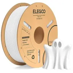 Produktbild: ELEGOO PLA+ Filament 1.75mm Weiß 1KG, Härter und Stärker Filament-3D-Druckmaterialien, Maßgenauigkeit +/-0,02mm, Kompatibel mit den Meisten FDM-Drucker(1KG/Spool, 2.2lbs)