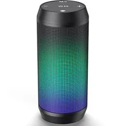Produktbild: ELEHOT-Store Bluetooth Lautsprecher Tragbarer Musikbox LED Bluetooth Box Kabellos mit Freisprechfunktion für Handy und PC Mikro-SD und USB