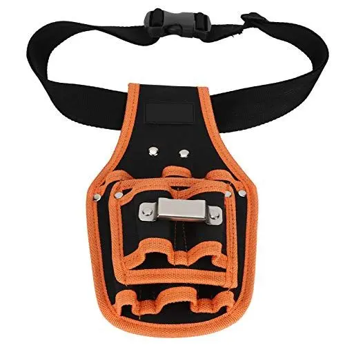 Produktbild: Elektriker-Werkzeugtasche mit Verstellbarem Gürtel, Taillen-Arbeitstasche Zur Werkzeugaufbewahrung, Robuste Werkzeugtasche für Handwerker und HVAC-Techniker, W