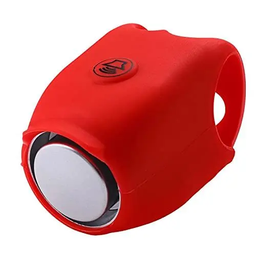 Produktbild: Elektrische Fahrrad Ring Bell Radfahren Glocken Horn Regendicht Fahrrad Lenker Bell für Mountain Road Bike BMX Elektrische Fahrrad(Rot)