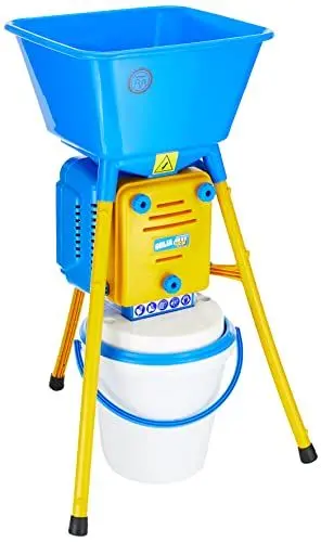 Produktbild: Kerbl Elektrische Getreidemühle (750 W, stabil auf drei Standbeinen, leicht zu reinigen, Mahlwerk aus Metall) 70321