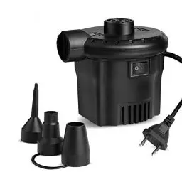 Produktbild: Elektrische Luftpumpe Deeplee Luftpumpe für luftmatratze, 2 in 1 Inflate und Deflate Elektrische Pump mit 3 Luftdüse für aufblasbare Matratze,Sofa,Luftmatratze Pool,Boot,Schwimmring