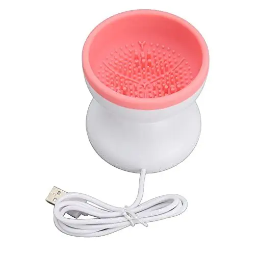 Produktbild: Elektrische Make-up-Pinsel-Reinigungsmaschine, rotierender automatischer schnell trocknender geräuscharmer Hochgeschwindigkeits-Kosmetik-Pinsel-Trockner