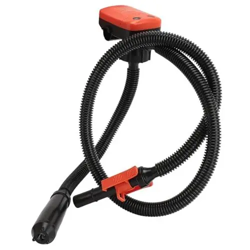 Produktbild: Elektrische Ölabsaugpumpe, Hochgeschwindigkeits-Siphon, Batteriebetriebene Kanisterpumpe mit 3 Größenadaptern für den Einsatz in der Automobil- und Schifffahrt