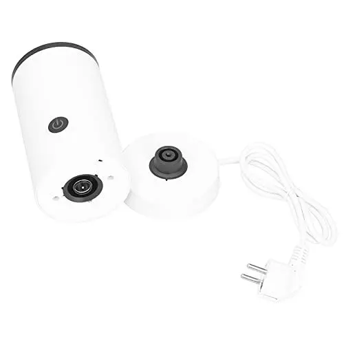 Produktbild: Elektrischer Milchaufschäumer und Kaffeeschaumbereiter mit Touch-Taste, 550 W, 240 Ml, Automatischer Milcherhitzer aus Edelstahl, Latte Cappuccino für (Europäische Vorschriften