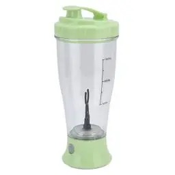 Produktbild: Elektrischer Mixbecher, Tragbarer Mixer Tragbarer Mixbecher 350ml Automatischer Shaker-Becher Kaffee-Milch-Schüttelflasche für Protein-Shakes(Grün)