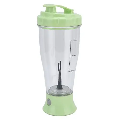 Produktbild: Elektrischer Mixbecher, Tragbarer Mixer Tragbarer Mixbecher 350ml Automatischer Shaker-Becher Kaffee-Milch-Schüttelflasche für Protein-Shakes(Grün)
