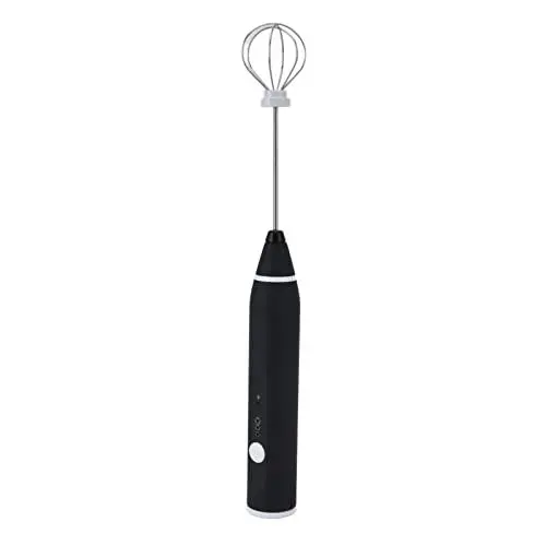 Produktbild: Elektrischer Rührer, 3 Gang einstellbarer Handmixer, Ballon Schneebesen Zum Sahneschlagen, Eierschlagen, Wiederaufladbarer Mini Handmixer-Mixer für Kaffee, Matcha Latte