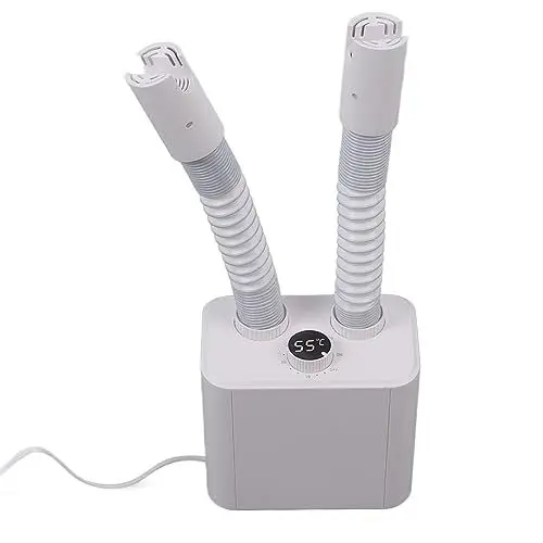 Produktbild: Uadme Elektrischer Schuhtrockner für den Haushalt, 150 W, Teleskop-Stiefeltrockner, Fußwärmer, Heizung für Zuhause, Reisen, Knopf-Timing-Stil für Schuhe, Handschuhe, Hüte, Socken,