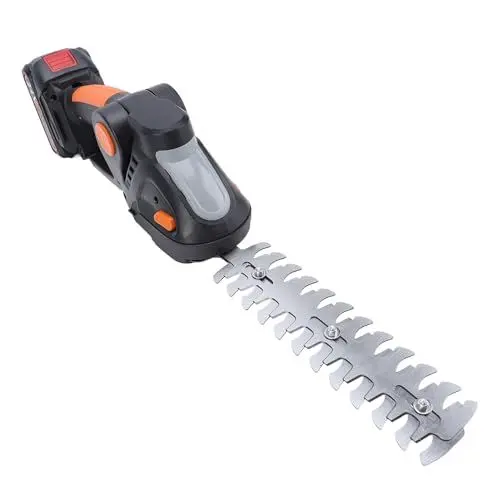 Produktbild: Elektrischer Strauchschneider Gras, Gartenpflegeset Akku-Heckenschere, Kompakter Multifunktionaler Handgrasschneider SK5 für Heckensträucher (EU-Stecker)