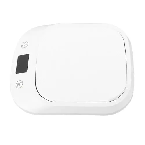 Produktbild: Elektrischer Tassenwärmer, Touch-Temperaturregelung für Kaffee, Tee, Milch, Getränke, Zuhause, Büro, Kompakt, Tragbar, Weihnachtsgeschenk (EU-Stecker 220V)