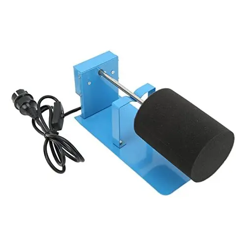 Produktbild: Elektrischer Tassenwender, Tassendreher-Kit, Doppelrichtungsdrehung, EU-Stecker, 220–240 V, geräuscharmer Metallständer für Heimwerkerarbeiten