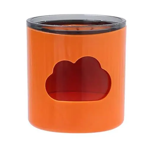 Produktbild: Elektrischer Zahnbürstenhalter für Badezimmer, multifunktionaler Wand-Zahnbürsten-Abtropfständer für Badezimmer-Arbeitsplatte, Organizer und Aufbewahrung (Orange)