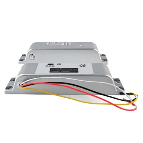 Produktbild: Elektrisches Riegelschloss, 12 V Bis 24 V, Elektronisches Türschloss aus Aluminiumlegierung für Zugangskontrollsysteme