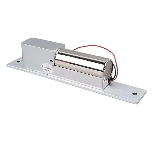 Produktbild: Elektrisches Riegelschloss, Aluminiumlegierung, 2 Linien, Rostfrei, Stoßfest, Riegeltürschloss für Zugangskontrollsystem