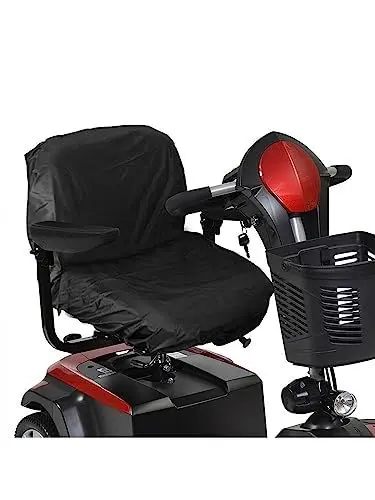 Produktbild: Elektromobil Regenschutz Wasserdichter Sitzbezug Für Elektrorollstuhl Elastischer Staubschutz Rollstuhl Zubehör | 46-90cm Electric Wheelchair Seat Oxford Cloth Chair