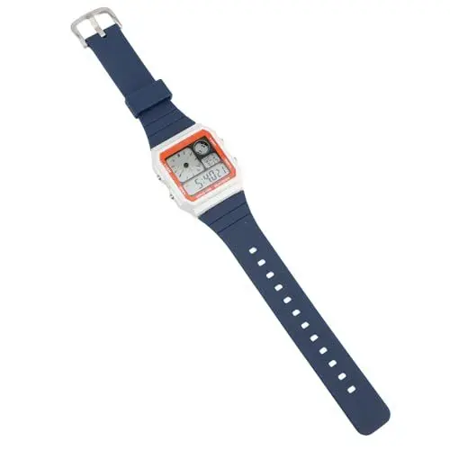 Produktbild: Elektronische LED-Armbanduhr, Unisex, Blaue LED-Sportuhr, Weltzeit, Stoppuhr, Alarme, Wasserdicht 30 Meter, mit Datum-Timer-Funktion für Damen und Herren