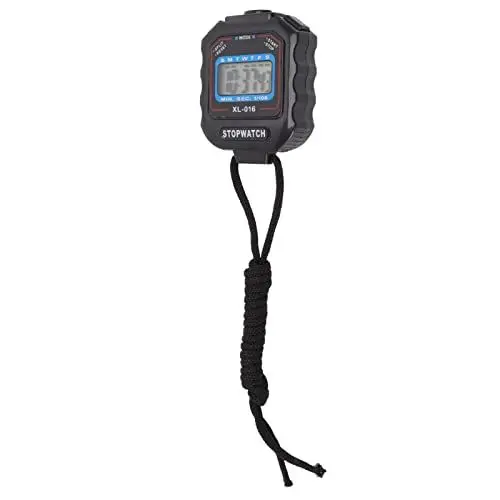 Produktbild: Elektronische Stoppuhr, Sport-Stoppuhr, Sport-Stoppuhr, Timer für Anzeigetafeln und Timer (Black)