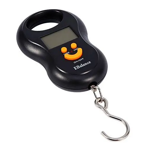 Produktbild: Elektronische Waage,tragbares 50kg/10g LCD Digital h?ngendes Gewicht-elektronisches Gep?ck-Haken-Skala