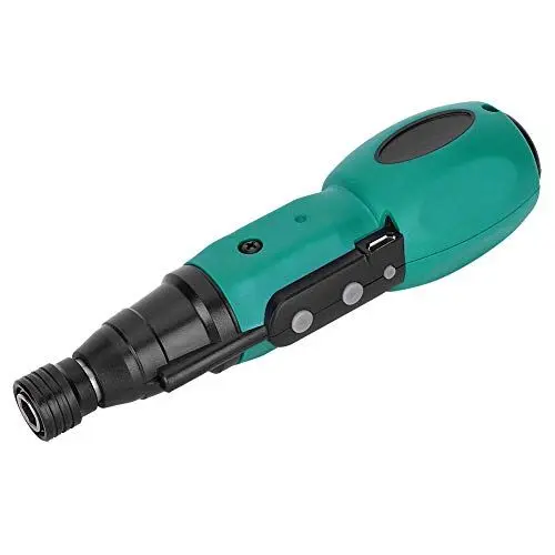 Produktbild: Elektronischer Schraubendreherbohrmaschine, Akkuschrauber Klein, LED-Licht, Vorwärtsschalter und Rückwärtsschalter, USB-Ladekabel