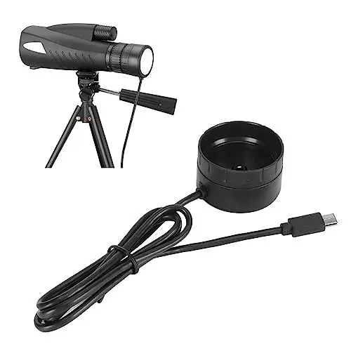 Produktbild: Elektronisches Teleskopokular, 2MP Elektronisches Digitales Okular mit App Steuerung für OS X für Android, 43 Mm USB C Elektronisches Okular für Monokulare Ferngläser