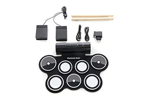 Produktbild: elektronisches Schlagzeug schwarz Easy Starter Set
