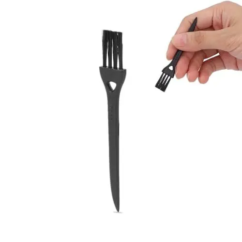 Produktbild: Elektrorasierer Reinigungsbürsten Set, PP Griff Clipper Reinigungspinsel Nylonhaar Rasierer Reiniger Rasierpinsel für Entfernen Bartreste und Staub