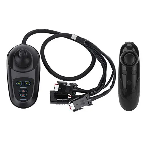Produktbild: Elektrorollstuhl Joystick Controller, Ersatz Fernbedienungs Joystick Controller mit Bremse für Elektrorollstuhl Roboter, EABS-Parkfunktion, 24 V Gleichstrommotoren
