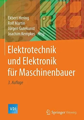 Produktbild: Elektrotechnik und Elektronik für Maschinenbauer (VDI-Buch)